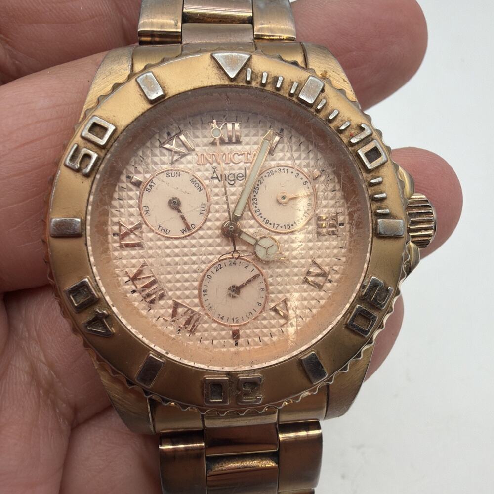 Invicta Angel Model 17525 Chronograph Japanese Quartz Watch – Working / Project